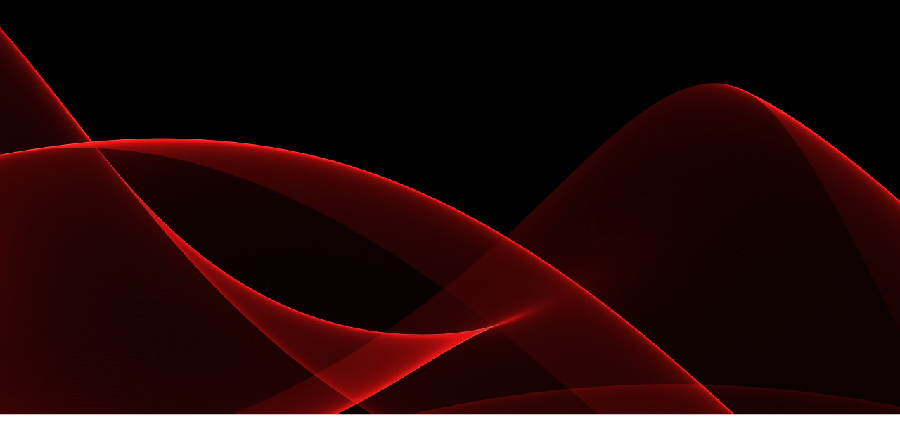 Red wavy lines on a black background