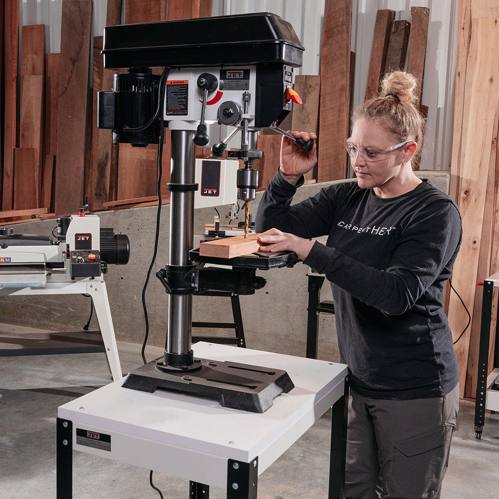 JET 12" Drill Press with DRO - Features, Precision, and Usage Insights