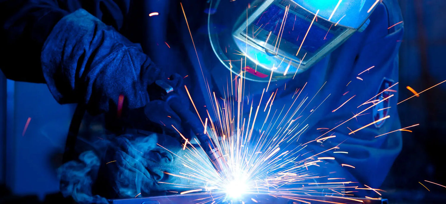 welder in action
