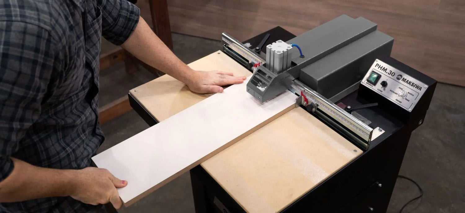 maksiwa pocket hole machine phm.30 in use