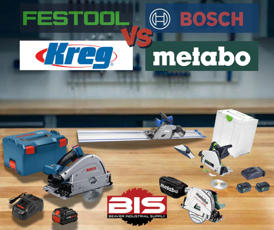 Choosing the Right Track Saw: Festool vs. Kreg vs. Bosch vs. Metabo