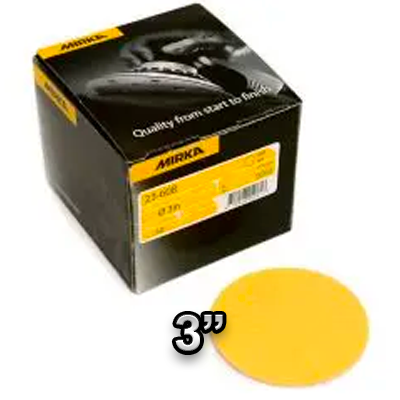 3 in. Hook & Loop Sanding Discs