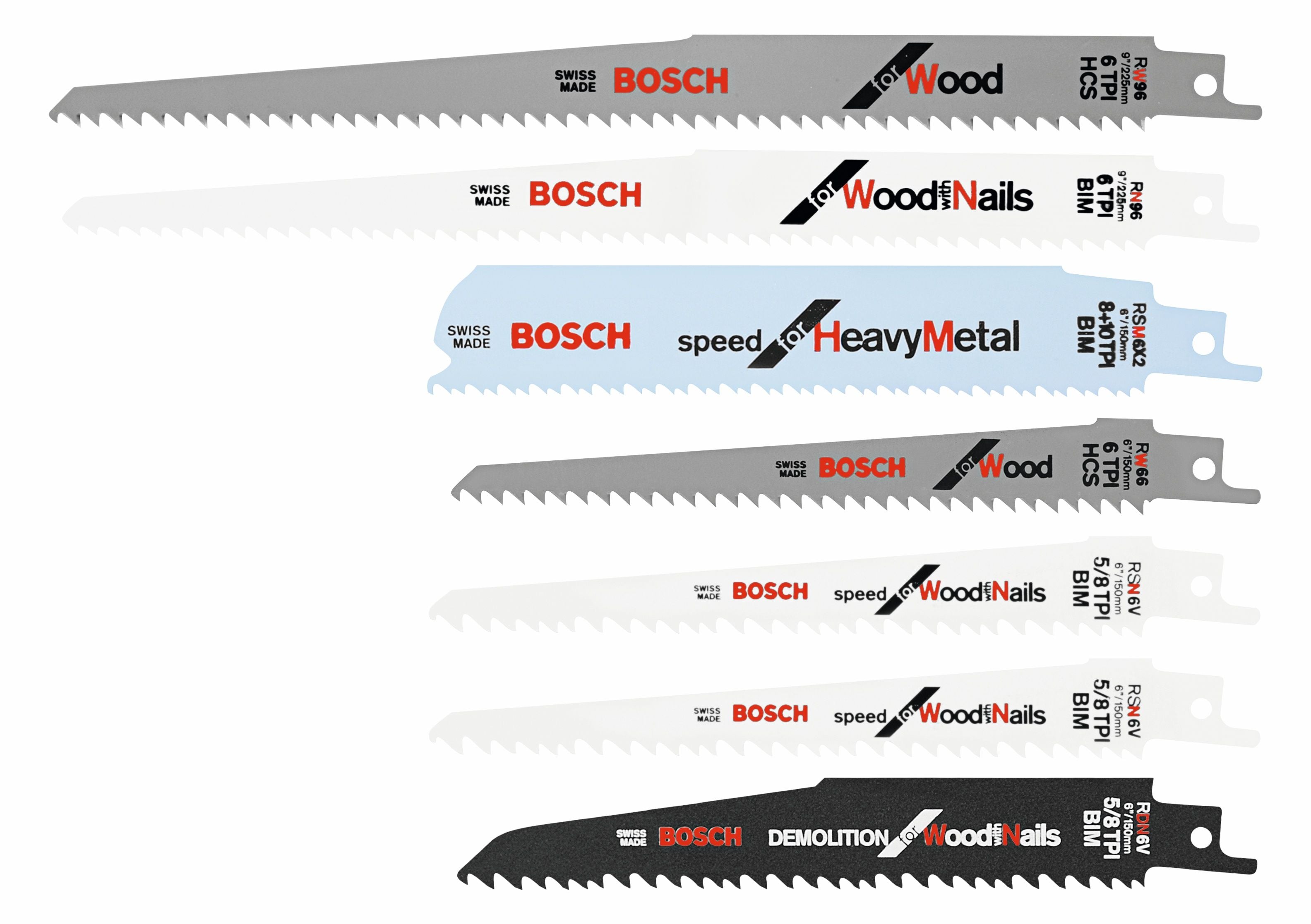 RECIPROCATING SAW BLADES