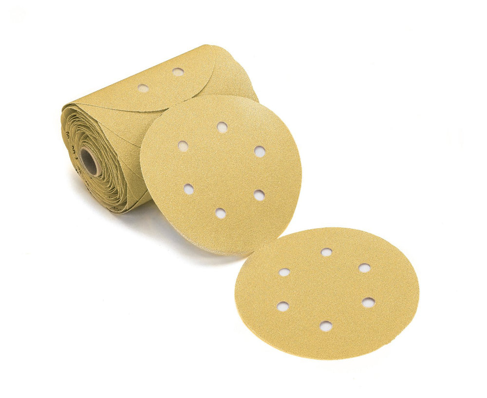 Mirka 6 Hole Peel & Stick Discs
