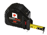 Imperial Blades QuickDraw Contractor Grade Precision Self Marking Tape Measure, 25-Feet QD25F-1