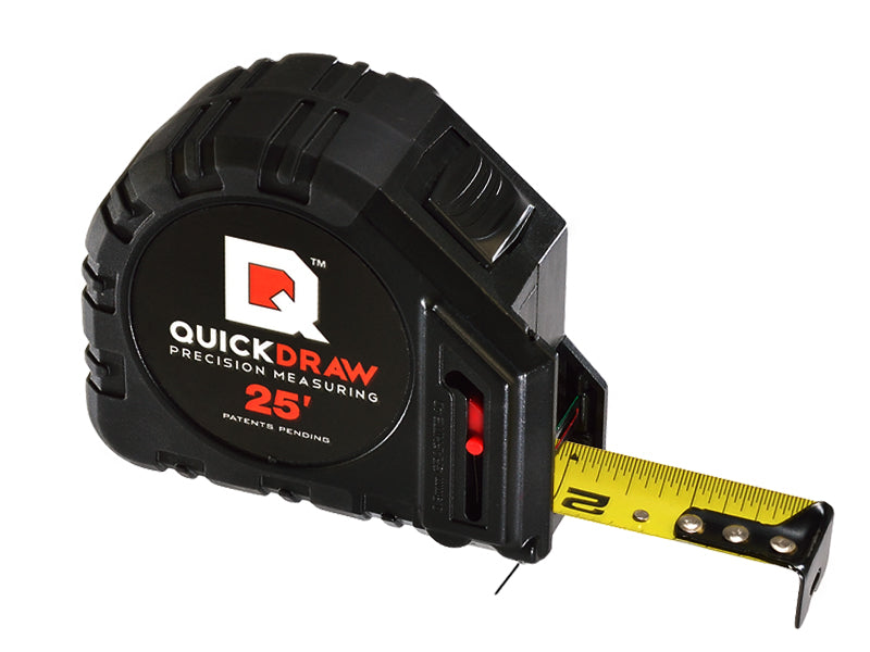 Imperial Blades QuickDraw Contractor Grade Precision Self Marking Tape Measure, 25-Feet QD25F-1