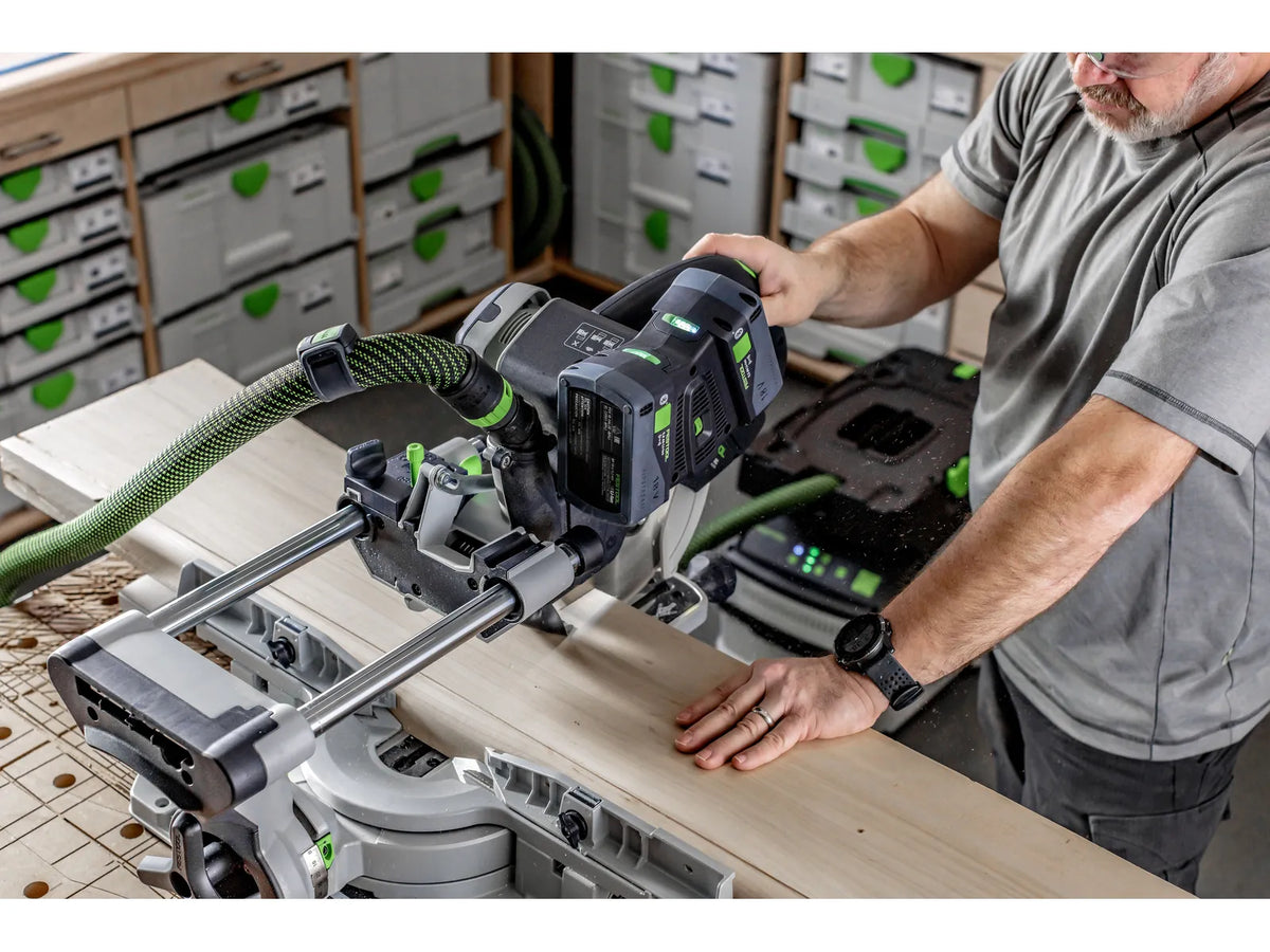Festool KAPEX 8-1/2 in. Cordless Sliding Compound Miter Saw KSC 60 EB-Basic (Bare Tool) 577776