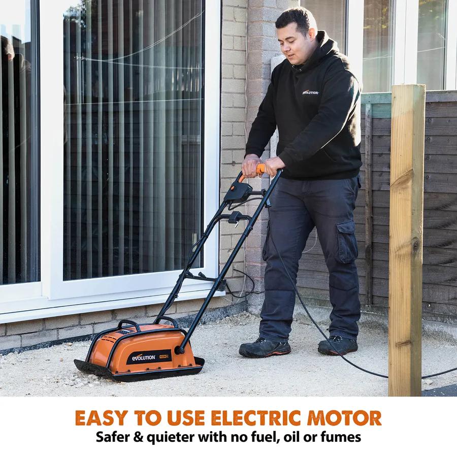 Evolution Electric Plate Compactor H320-E Hulk Electro 015-0011