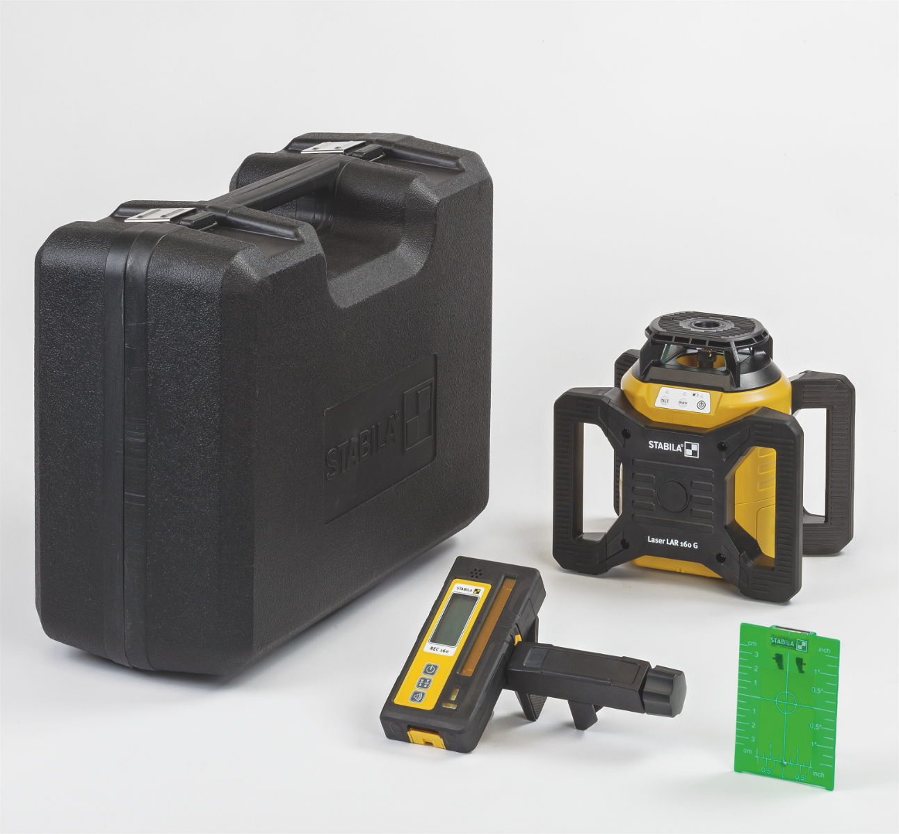 Stabila GREEN Rotary Laser Kit, LAR-160 G 04510