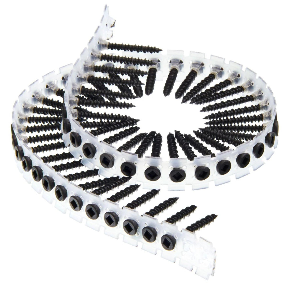 Senco no.7 x 1-1/4in flat no.2 square fu DuraSpin Underlayment Screw 07Q125PBQ