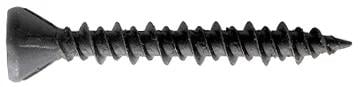 Senco no.7 x 1-1/4in flat no.2 square fu DuraSpin Underlayment Screw 07Q125PBQ