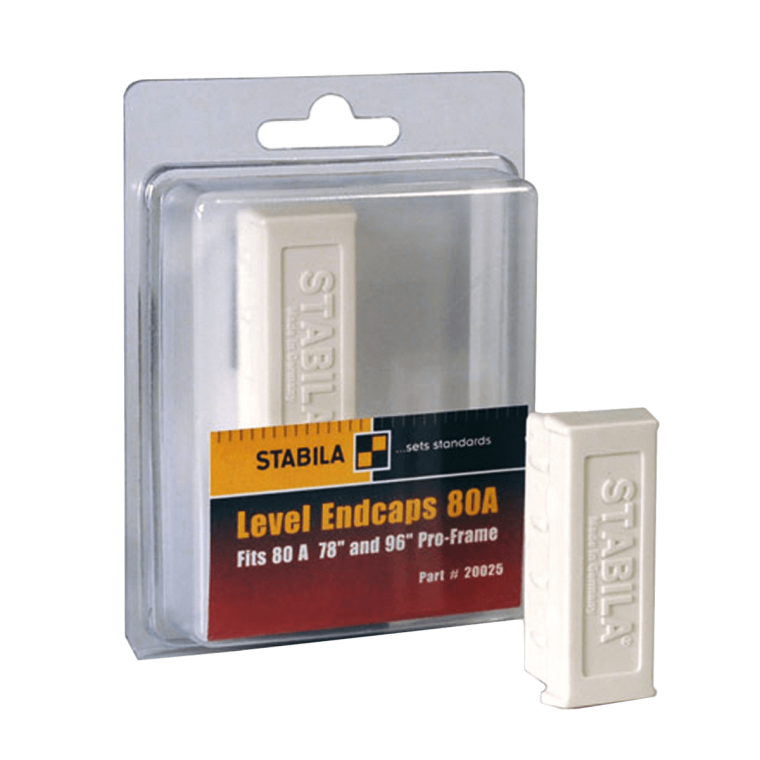 Stabila 78 in./96 in. End Caps, Set of 2, TYPE 80 A 20025
