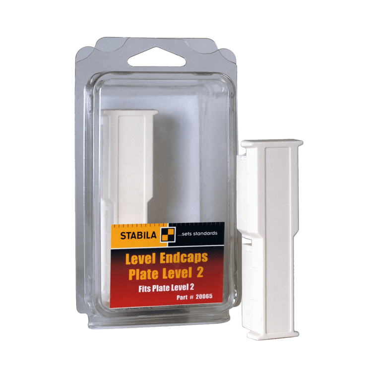 Stabila Level II End Caps, Set of 2, TYPE 106 T Plate 20065