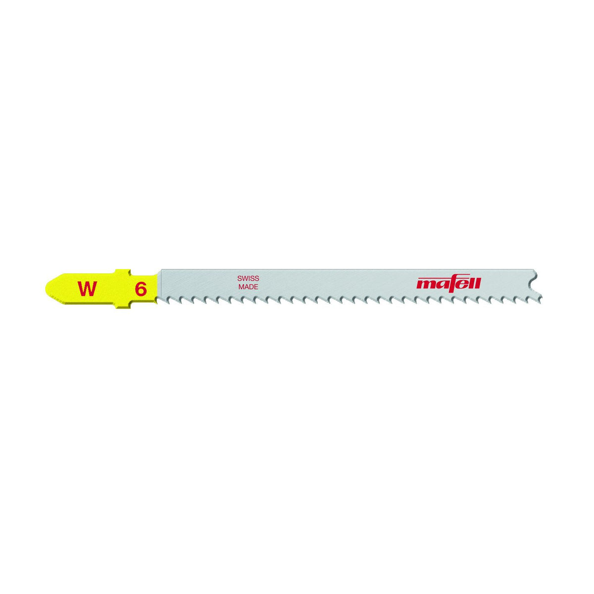 Mafell W6 Wood Reverse Jig Saw Blade, 75 mm Length, 5-Pack 93846