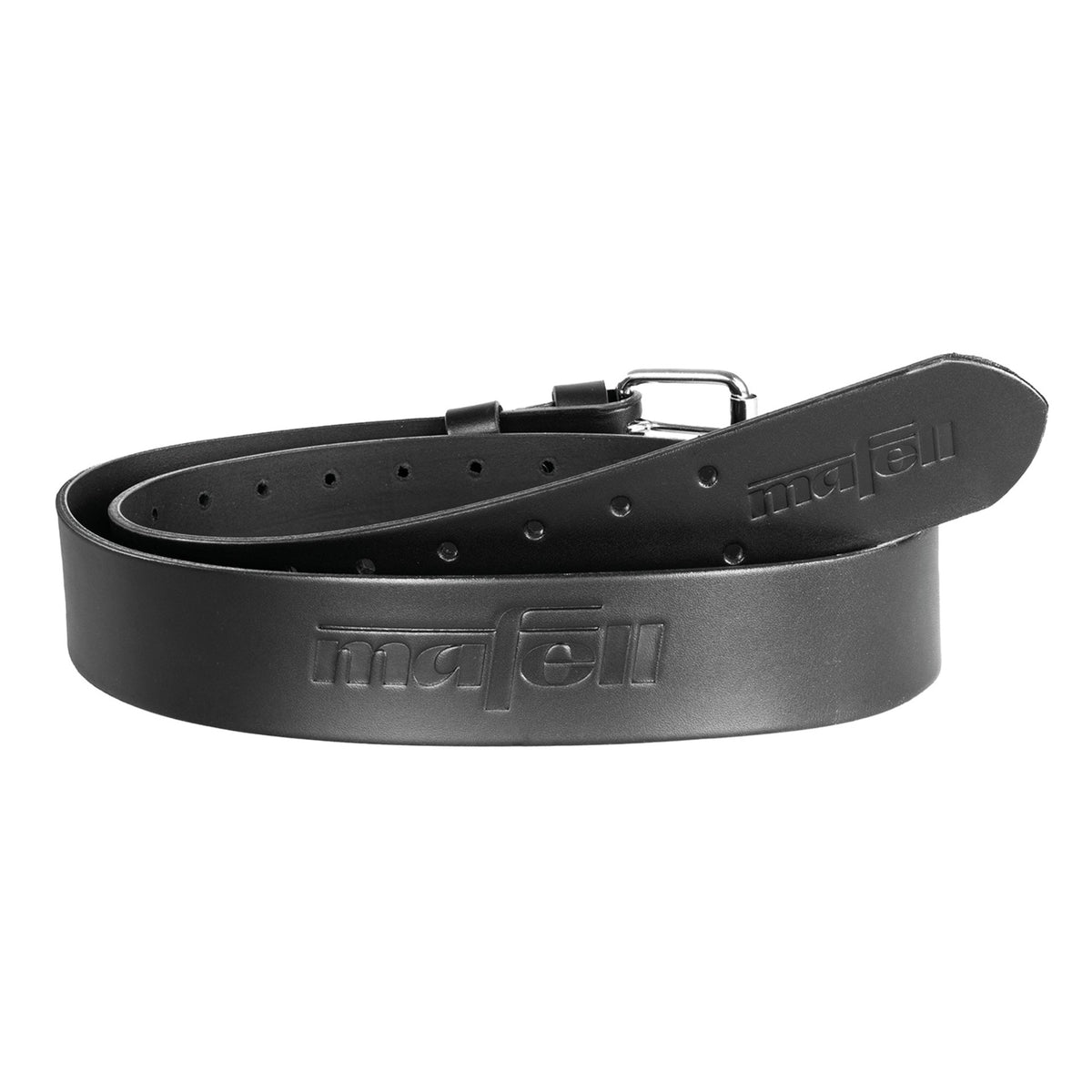 Mafell Leather Work Belt with Double-Prong Roller Buckle 95267
