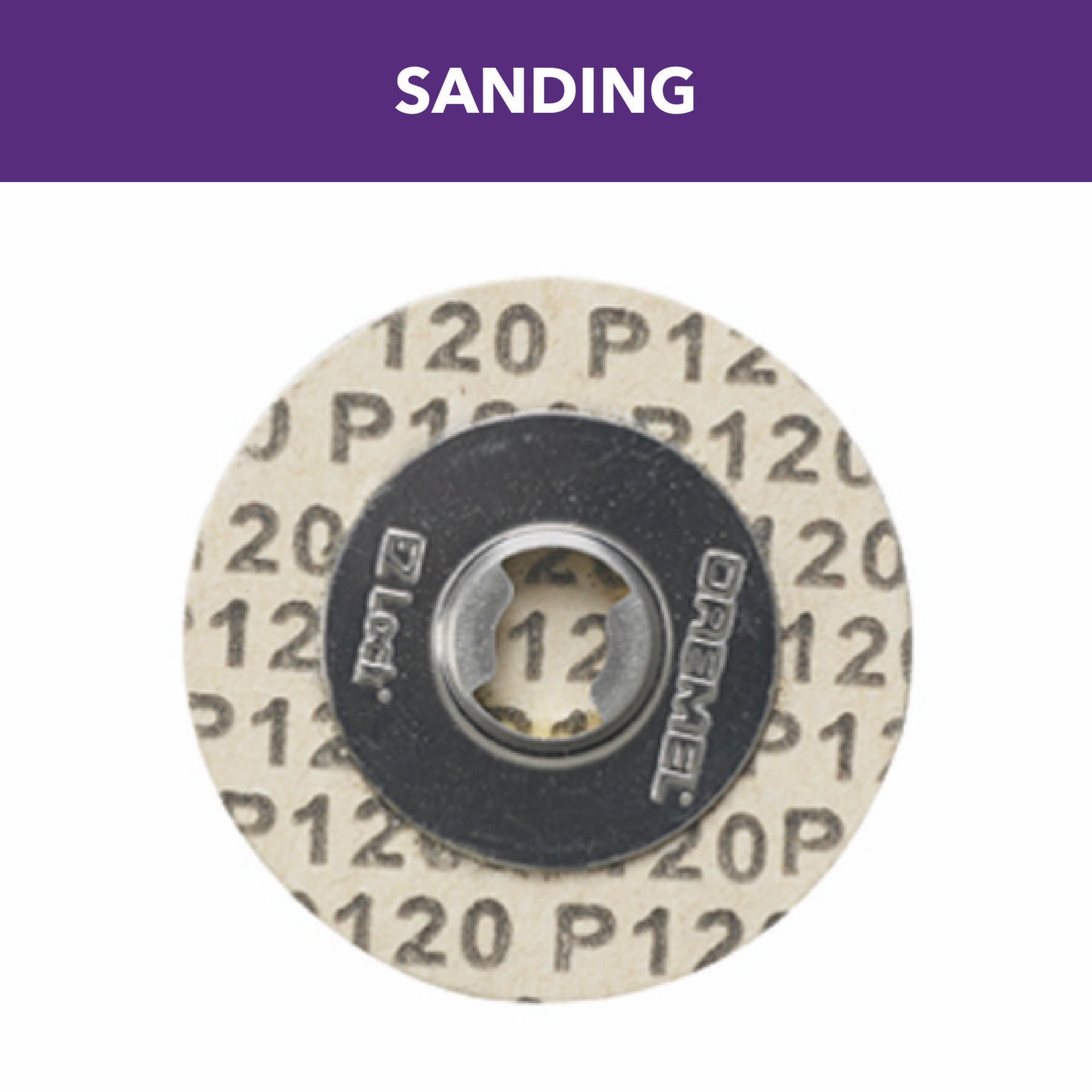 1-1/4 in. EZ Lock 120 Grit Sanding Disc, 5-Pack