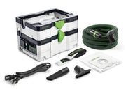 Festool CLEANTEC CT SYS 1.2 Gal. 106 CFM Compact Dust Extractor, 1000W, 120V 575280