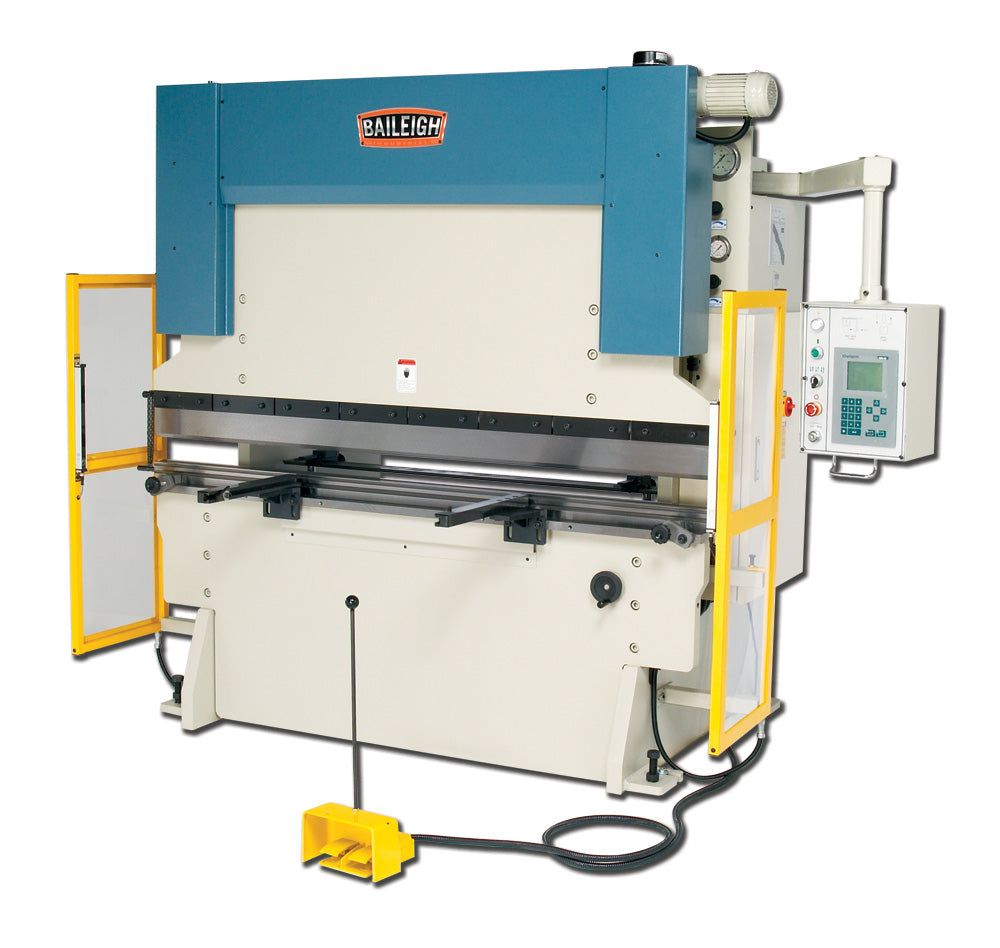 Baileigh BP-9078CNC; 220V 3Phase 90 Ton Hydraulic Press Brake With Delem CNC Control. Gap Between Housings is 61" 1000837