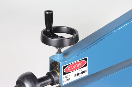 Baileigh BR-18M-24; Manually Operated Bead Roller, 18 Gauge Maximum Capacity, 24" Throat Depth 1000935