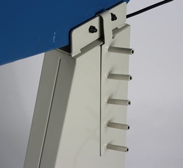 Baileigh BR-18M-24; Manually Operated Bead Roller, 18 Gauge Maximum Capacity, 24" Throat Depth 1000935