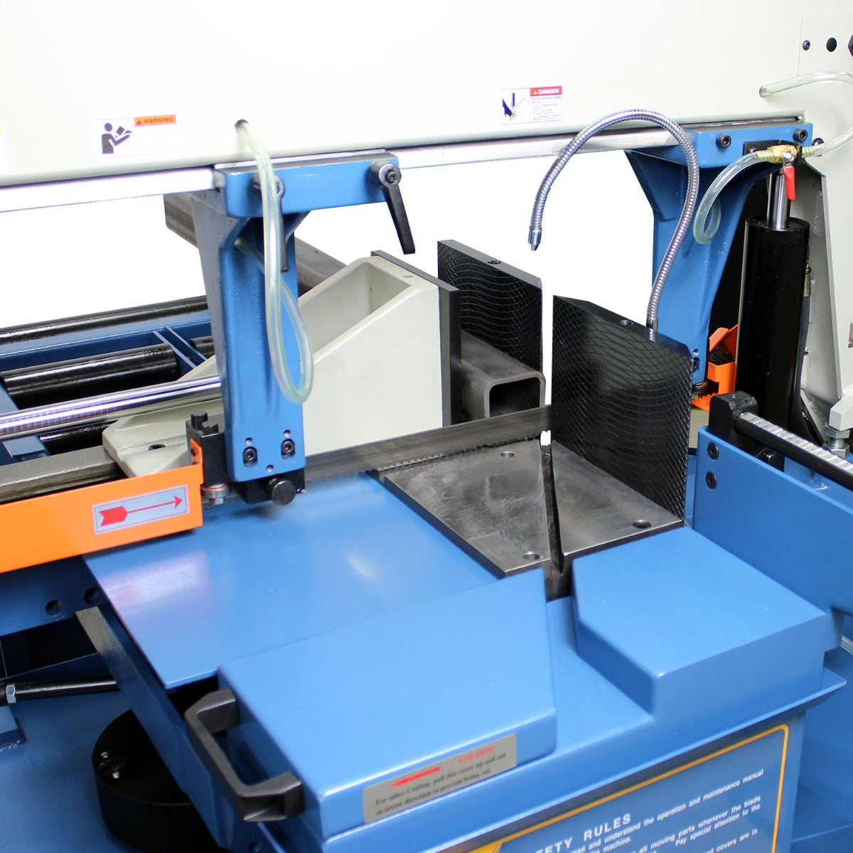 Baileigh BS-20SA-DM;  13" Semi Automatic Variable Speed Dual Mitering Band Saw 3hp, 220V 3 Phase 1001298