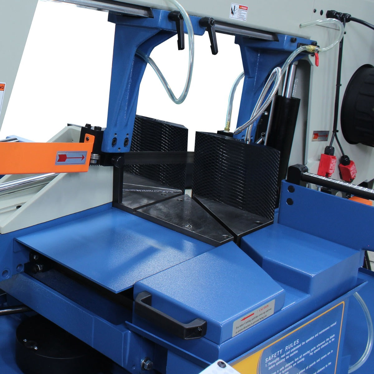 Baileigh BS-20SA-DM;  13" Semi Automatic Variable Speed Dual Mitering Band Saw 3hp, 220V 3 Phase 1001298