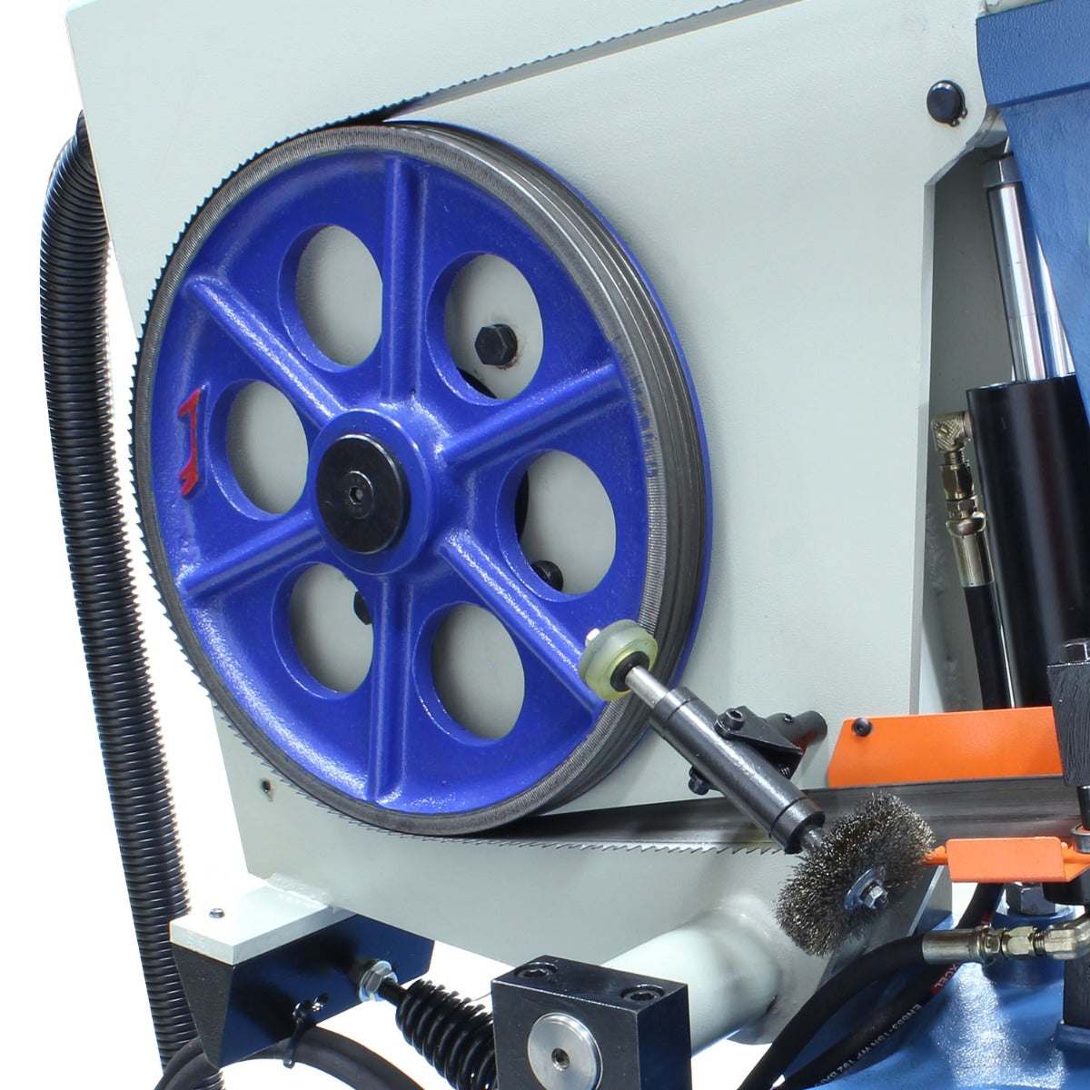 Baileigh BS-20SA-DM;  13" Semi Automatic Variable Speed Dual Mitering Band Saw 3hp, 220V 3 Phase 1001298