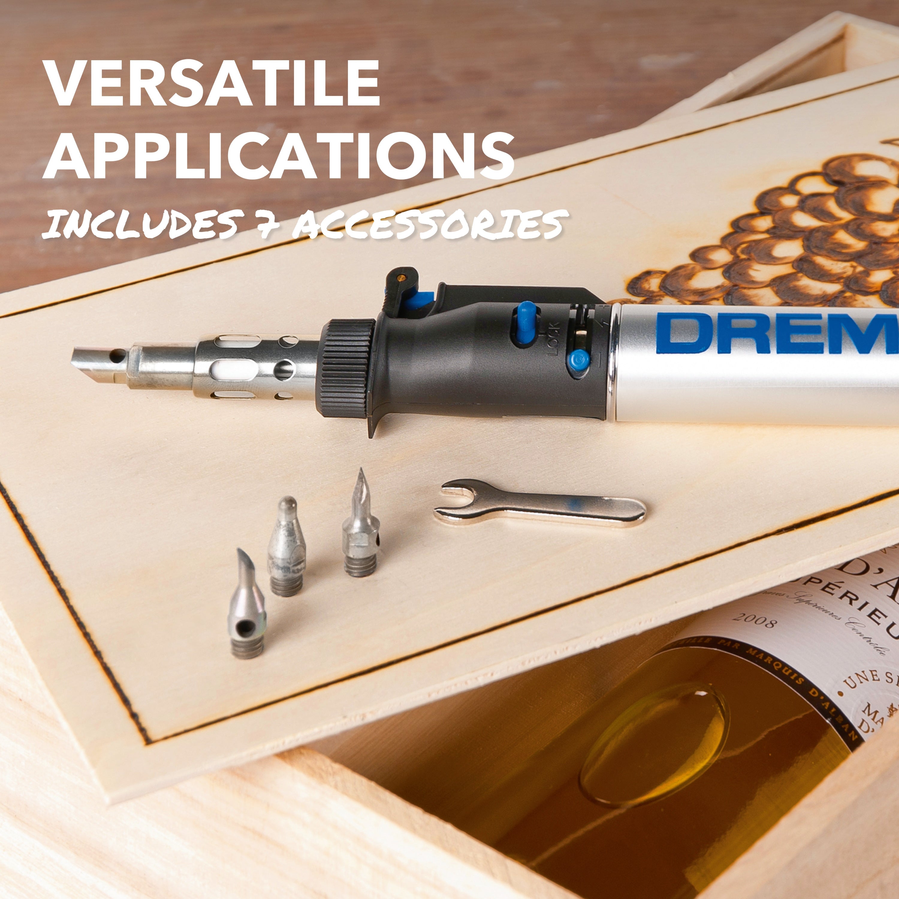 Dremel VersaTip Butane Soldering Torch 2000-7