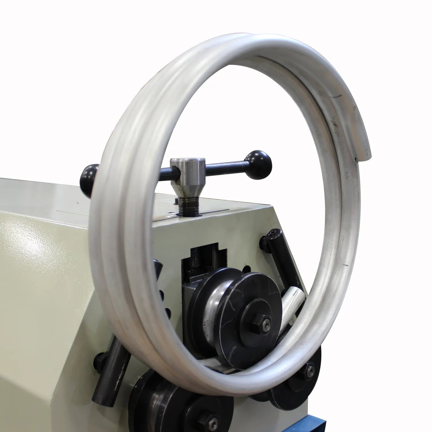 Baileigh R-M20-220, 220V 3Phase Ring and Angle Roll Bender, 2 Driven Rolls, Manual Top Roll, 1006850