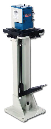Baileigh SN-F16-FN, Foot Operated Corner Notcher, 16 Gauge Mild Steel Capacity up to 3 in. x 3 in. at 90 Degrees 1007258