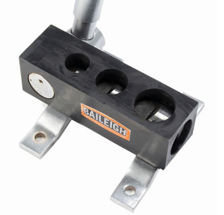 Baileigh TN-125M; Manually Operated Non-Mitering Pipe Notcher for 3/4", 1", and 1-1/4" Pipe 1008003