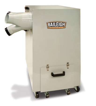 1017066, Baileigh MDC-1800-1.0, 220V, 1Ph, Metal Dust Collector