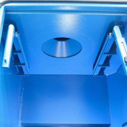 Baileigh MDC-3500-HD;  2340CFM Heavy Duty Metal Dust Collector, Air Pulse Clean w/ HEPA Filter, 10" Port 5HP, 230V 3Phase 1017595