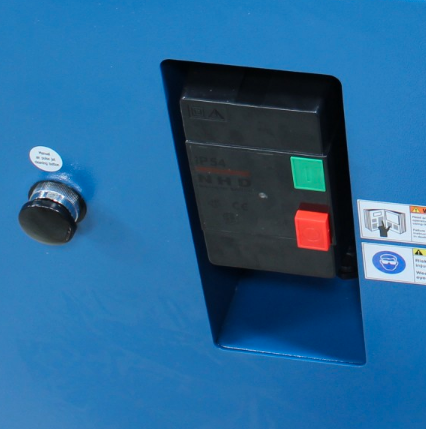 Baileigh MDC-3500-HD;  2340CFM Heavy Duty Metal Dust Collector, Air Pulse Clean w/ HEPA Filter, 10" Port 5HP, 230V 3Phase 1017595