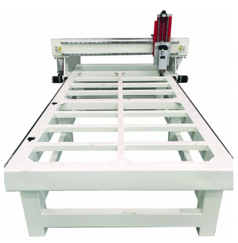 Baileigh WR-84V; 220V 1 Phase CNC Router 4x8' Table w/ T-Slots, 7.5HP Spindle (Vacuum Ready, Pump Sold Separately) 1019185