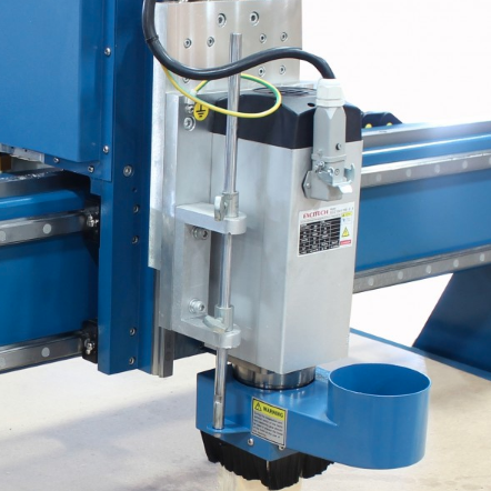 Baileigh WR-84V; 220V 1 Phase CNC Router 4x8' Table w/ T-Slots, 7.5HP Spindle (Vacuum Ready, Pump Sold Separately) 1019185