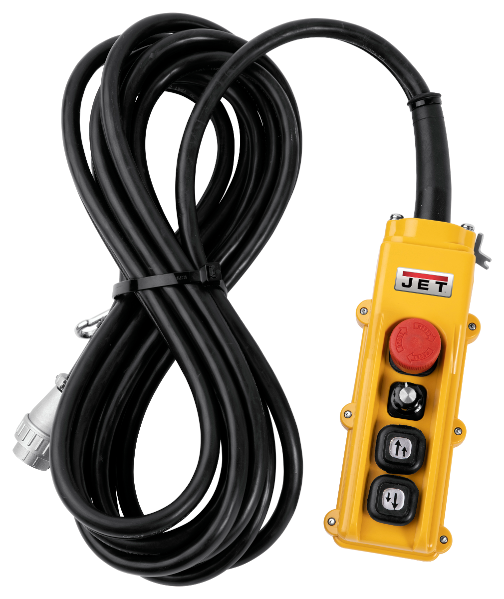 Jet BLVS100-020 1T Electric Hoist 20 ft. Lift 1 PH 104035