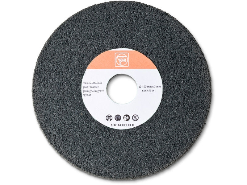 Fein 6" dia. Fine Fleece grinding disc, 1/8 in. 63734005010