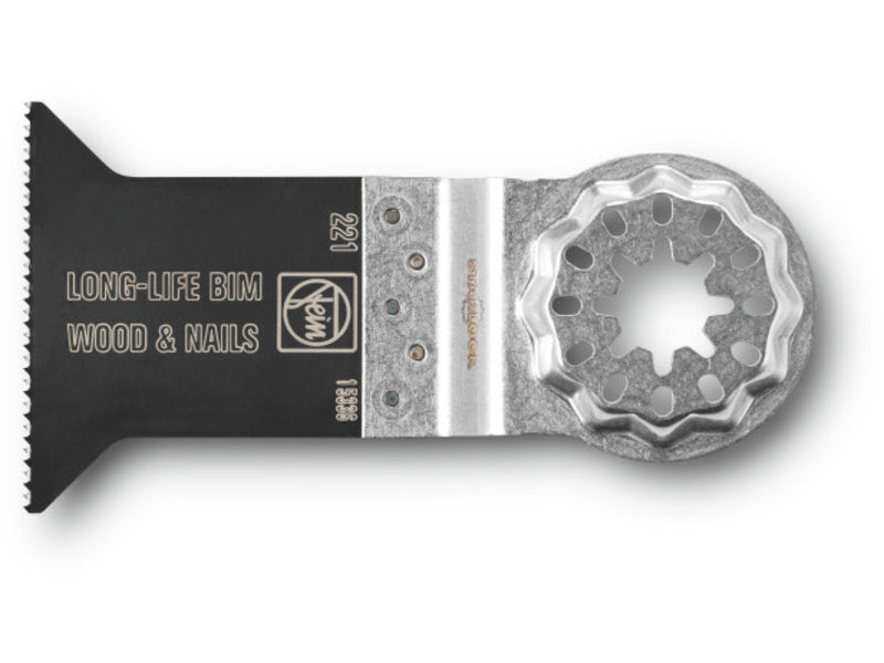 Fein E-Cut Long Life Saw Blade Starlock, 50x50 mm, Bimetal, 3-Pack 63502221270
