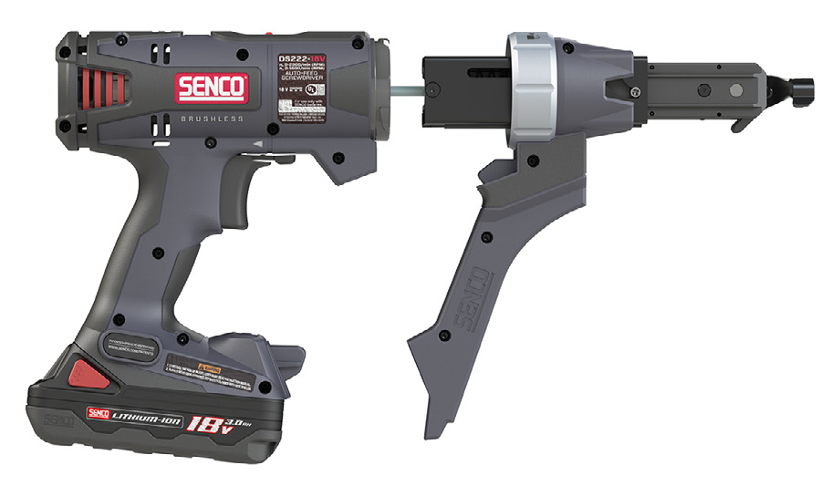 Senco 2in 2500 RPM Cordless Auto-Feed Screw Driver, DS222-18V 10B0001N
