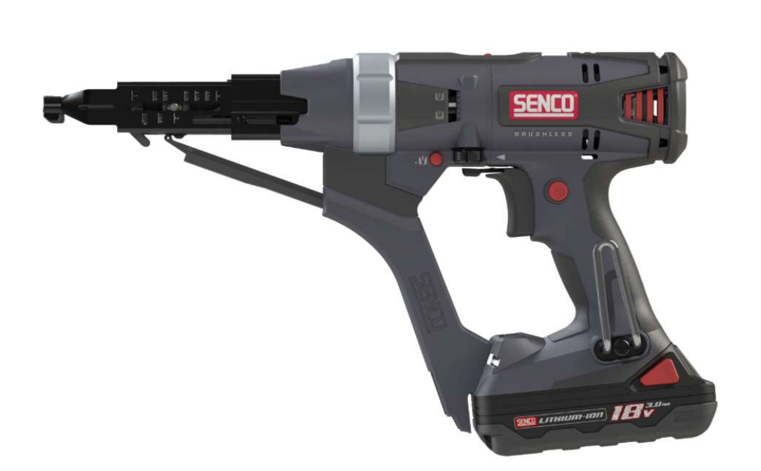 Senco 3in 2500 RPM Auto-Feed Duraspin Screwdriver, DS322-18V 10C0001N