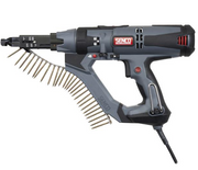 SE10E0001N SENCO DS242-AC, 2IN 120V 2500 RPM AUTO-FEED SCREWDRIVER
The variable speed 2500 rpm high-torque motor of the DS242-AC provides the power for heavy duty applications, such as metal framing, gypsum sheathing to steel, and metal decking.