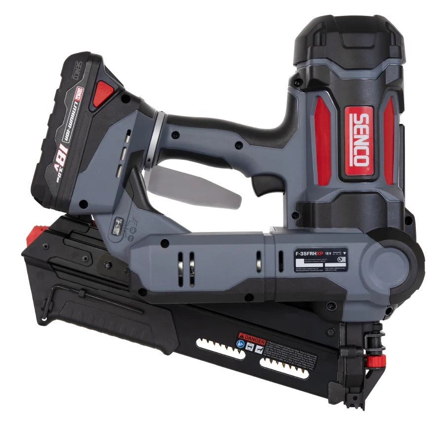 Senco FUSION 3-1/2" Cordless Plastic Collated Framing Nailer, F-35FRHXP 10H0002N