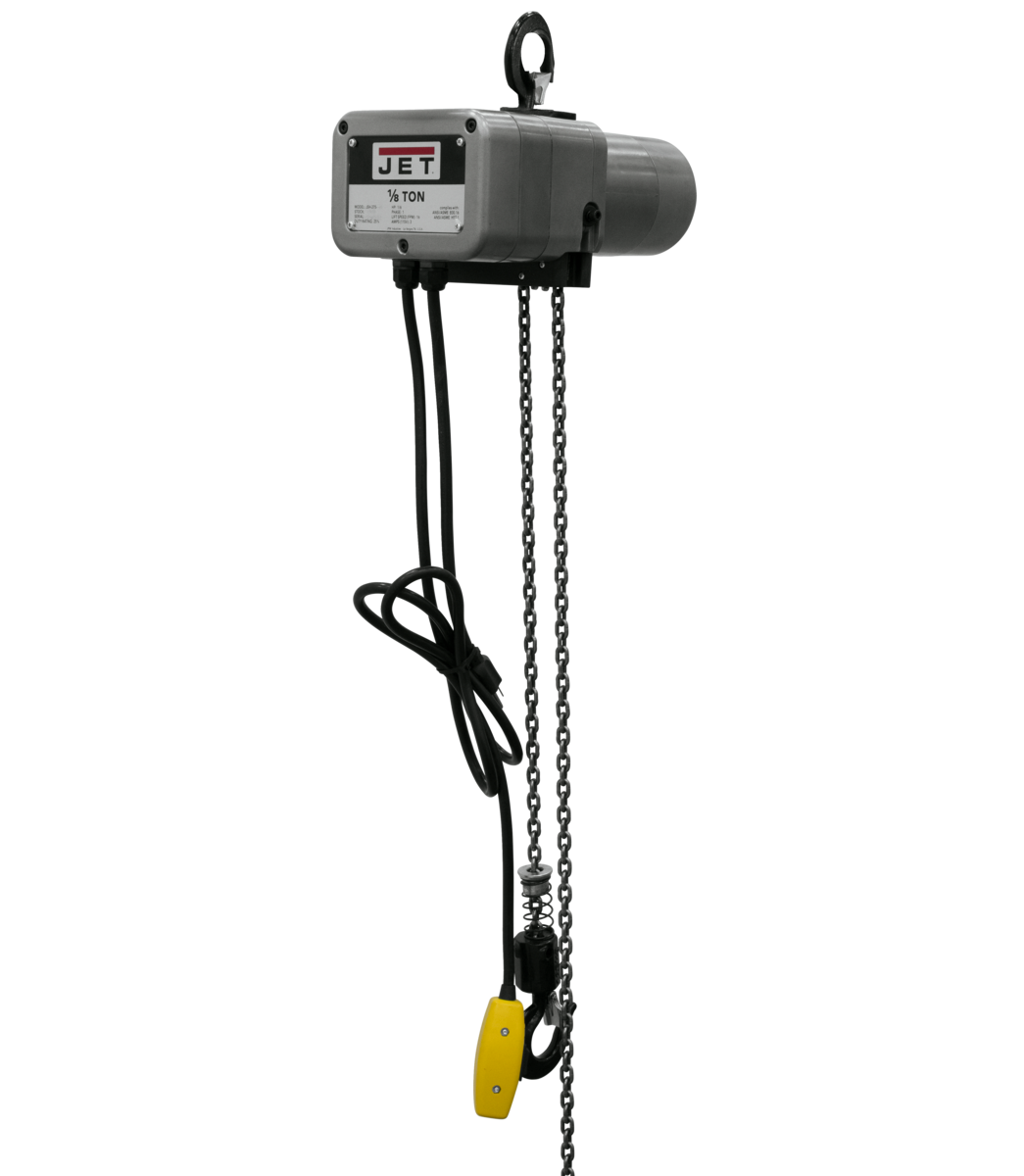 Jet JSH-275-30 1/8-Ton Electric Chain Hoist 1-Phase 30 ft. Lift 110130