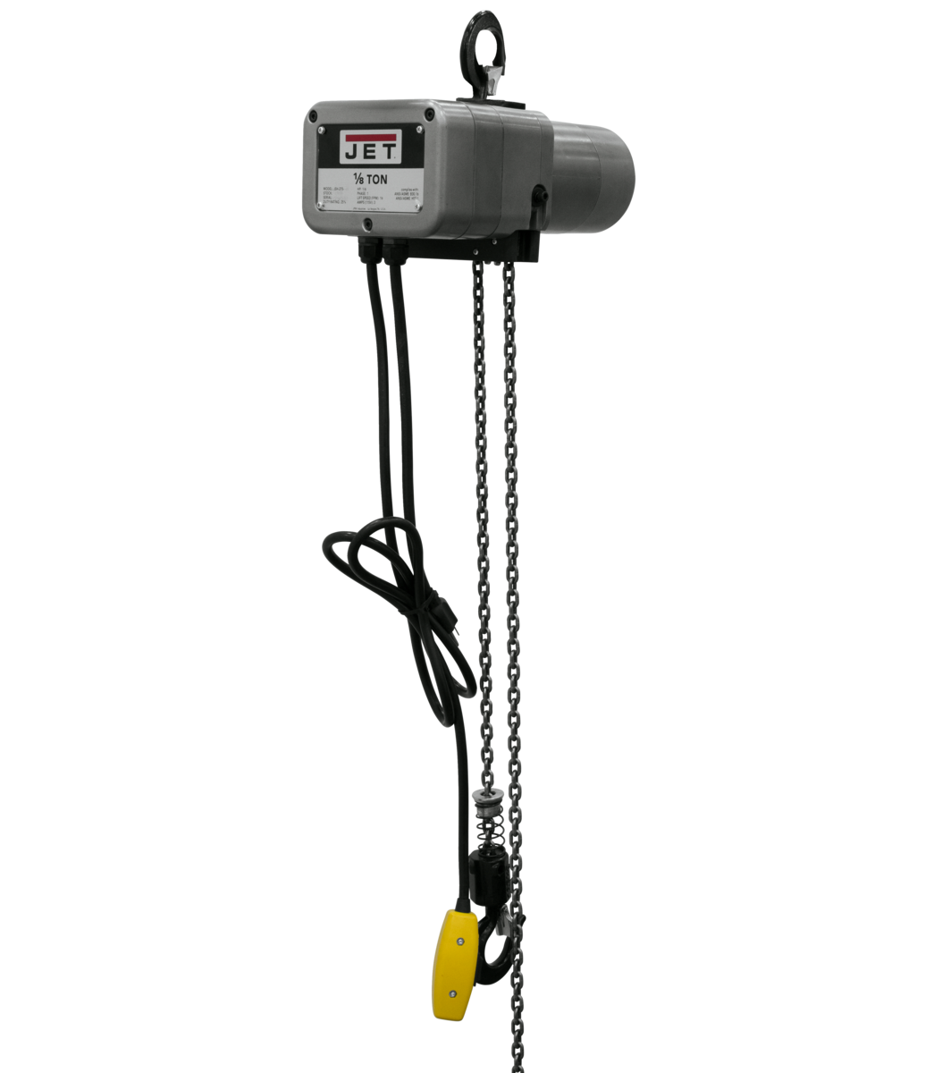 Jet JSH-275-40 1/8-Ton Electric Chain Hoist 1-Phase 40 ft. Lift 110140