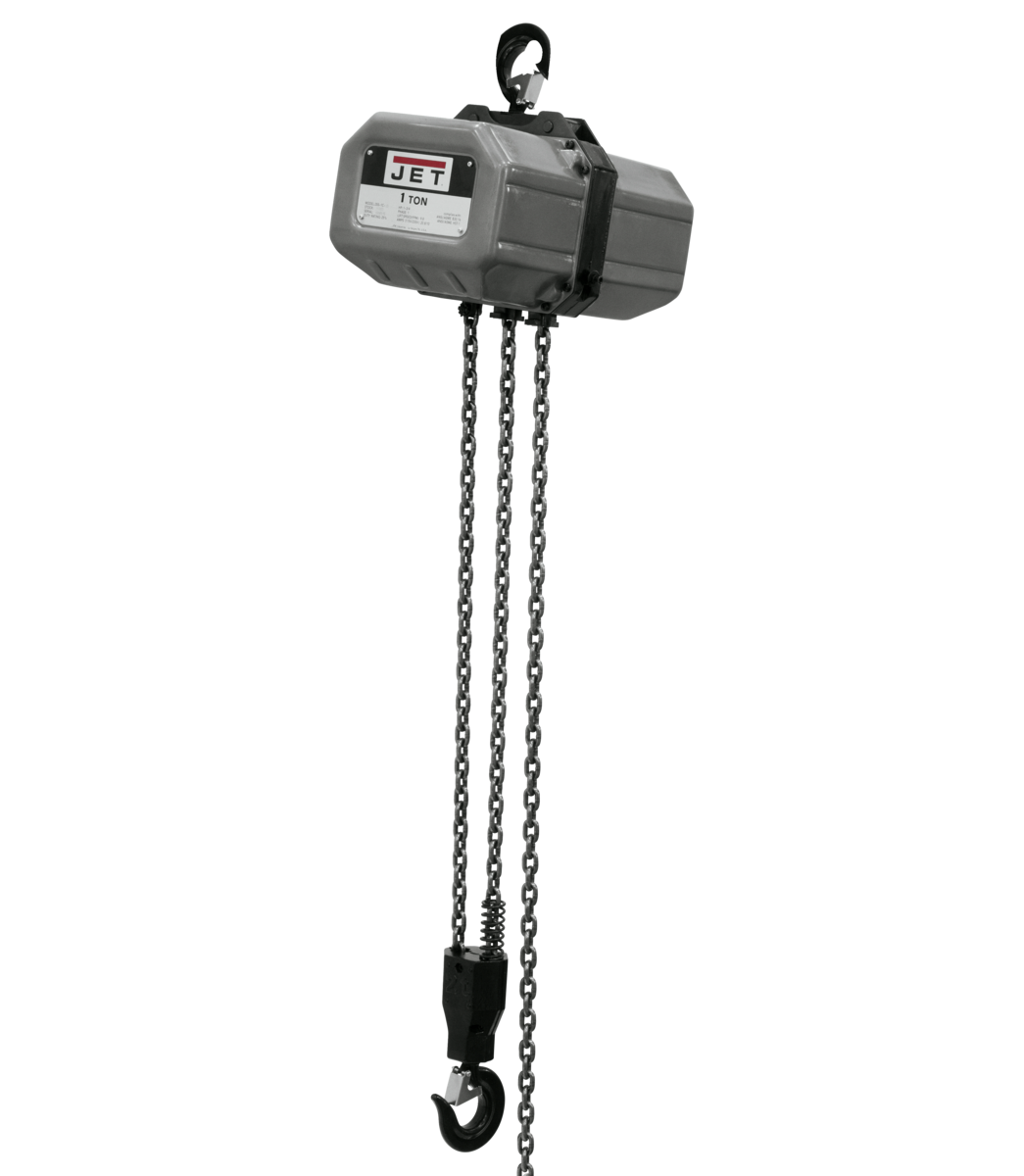 Jet 1SS-3C-60, 1 Ton, 3Ph, 60 ft. Lift, 230/460V, Prewired 460V 136000