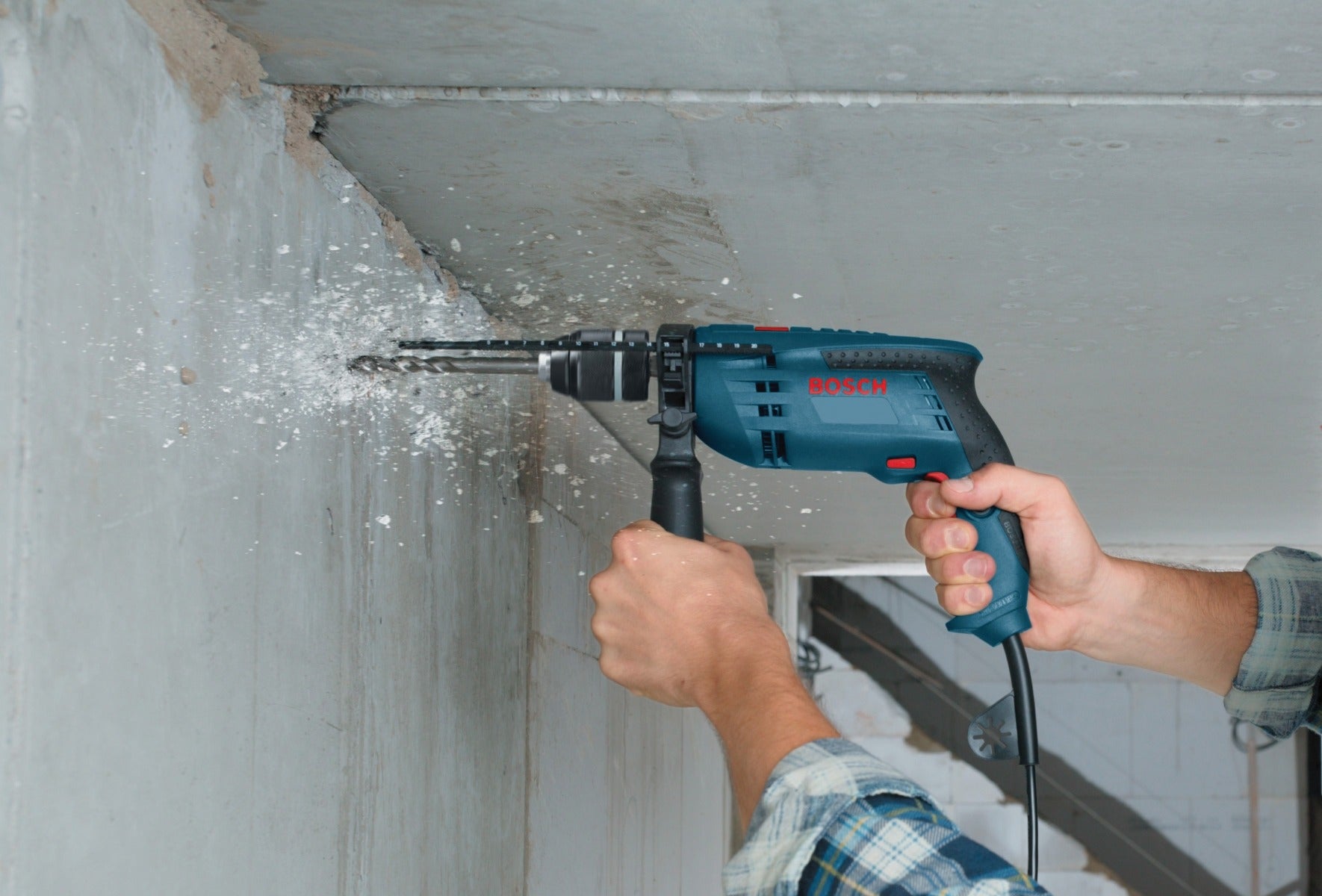 Bosch 1/2" Hammer Drill w/ Case, 7.0A 1191VSRK