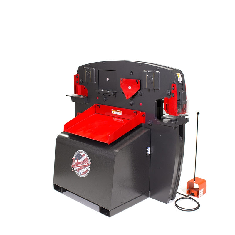Edwards Ironworkers 65 Ton Ironworker 1 Phase, 230 Volt with PowerLink IW65-1P230-AC700