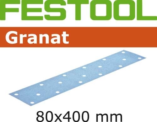 Festool Granat P280 Grit Abrasives for LRS 400 Sander,-Pack of 50 497203