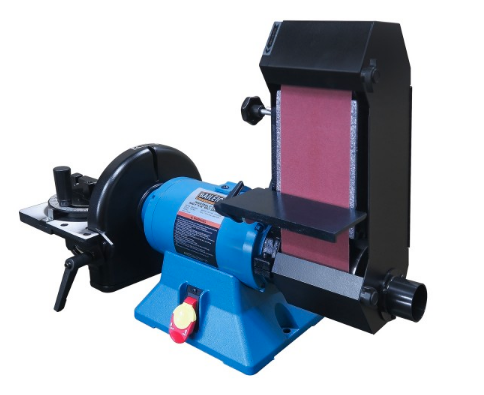 Baileigh DBG-9436; 110V Industrial Bench Top Disc and Belt Sander, 9" Disc and 4" x 36" Belt 1227901